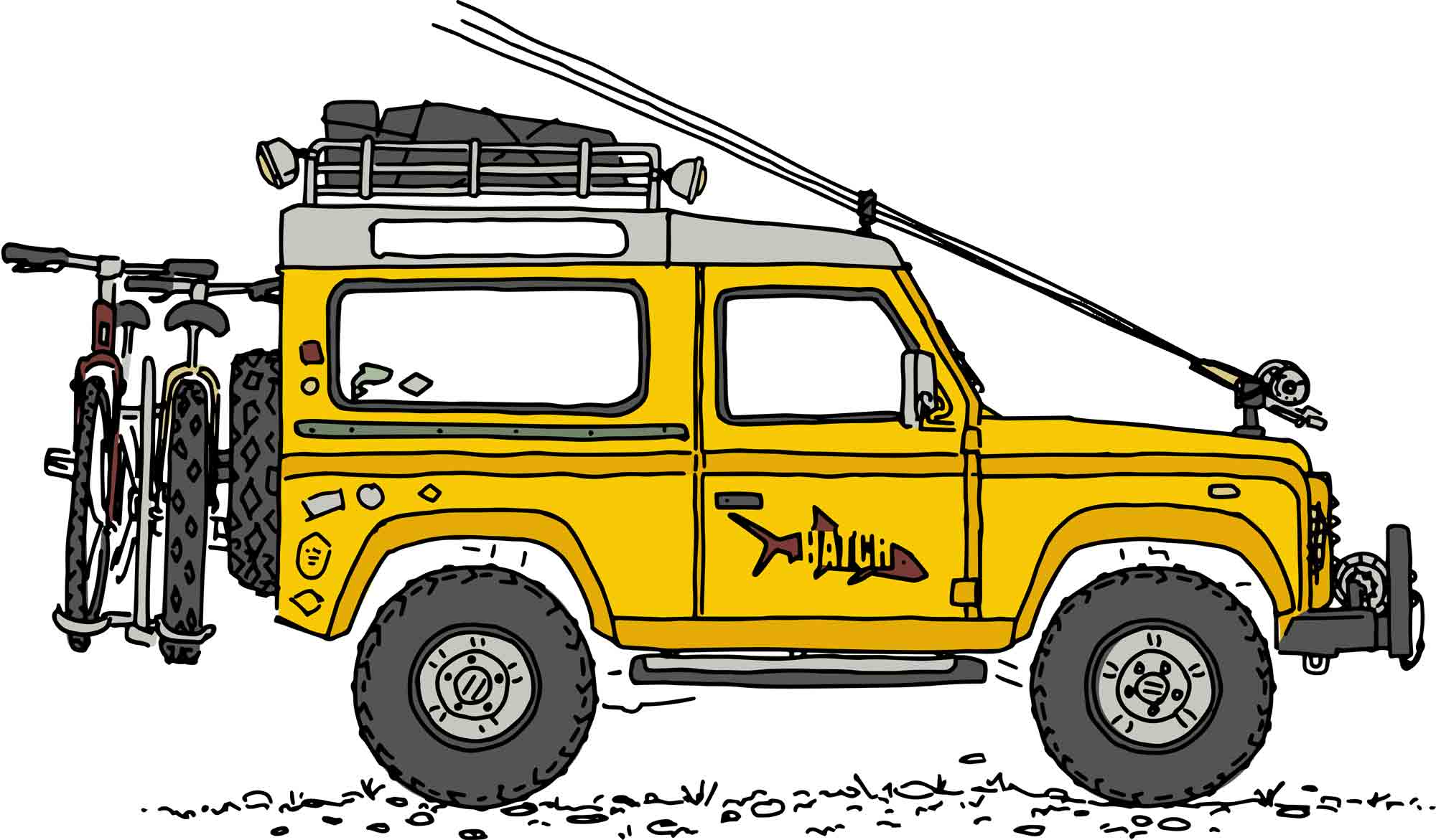 hatch adventure travel - rover graphic