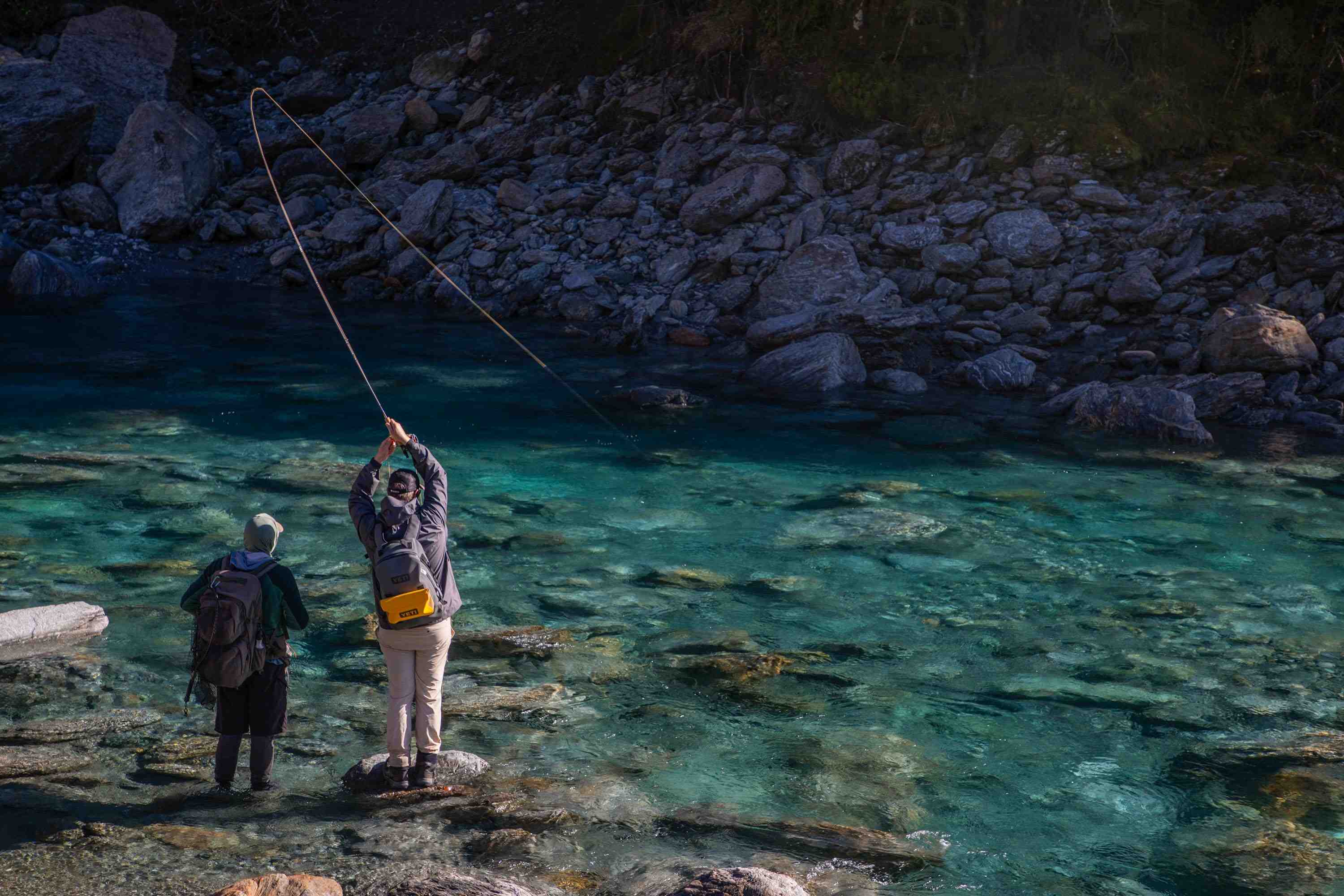 On the fly: Après with your fly rod